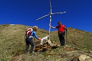 MONTE GARDENA (2117 m) dal Rif. Cimon della Bagozza, il 22 aprile 2015 - FOTOGALLERY